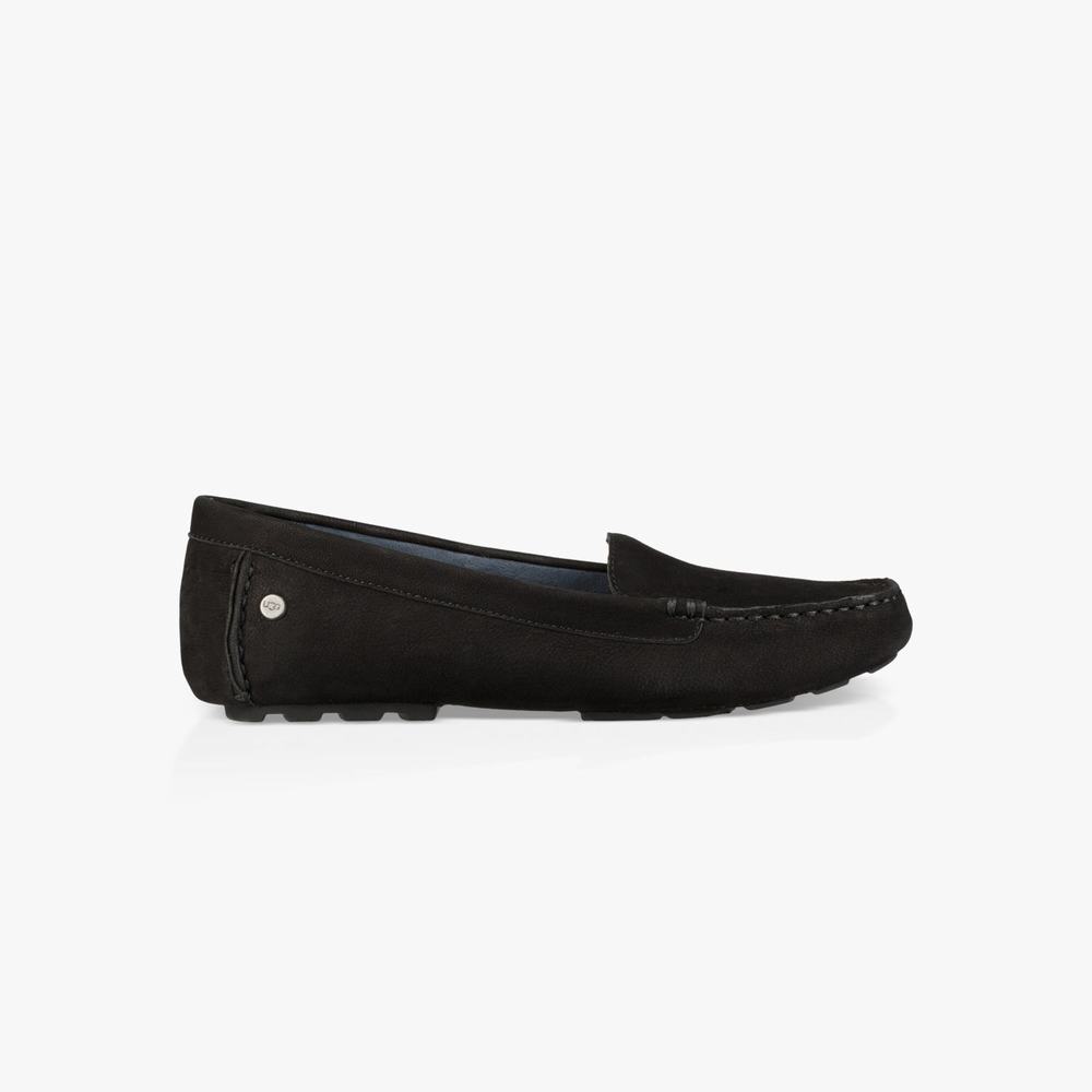 Loafers UGG Milana II Femme Noir Soldes 802ULRQG